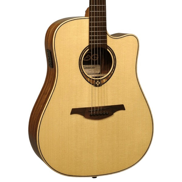 Yamaha FGC-TA TransAcoustic Cutaway Guitar - Vintage Tint