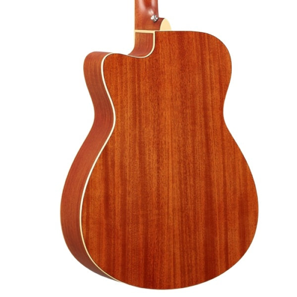 Yamaha FSC-TA TransAcoustic Cutaway Guitar - Vintage Tint