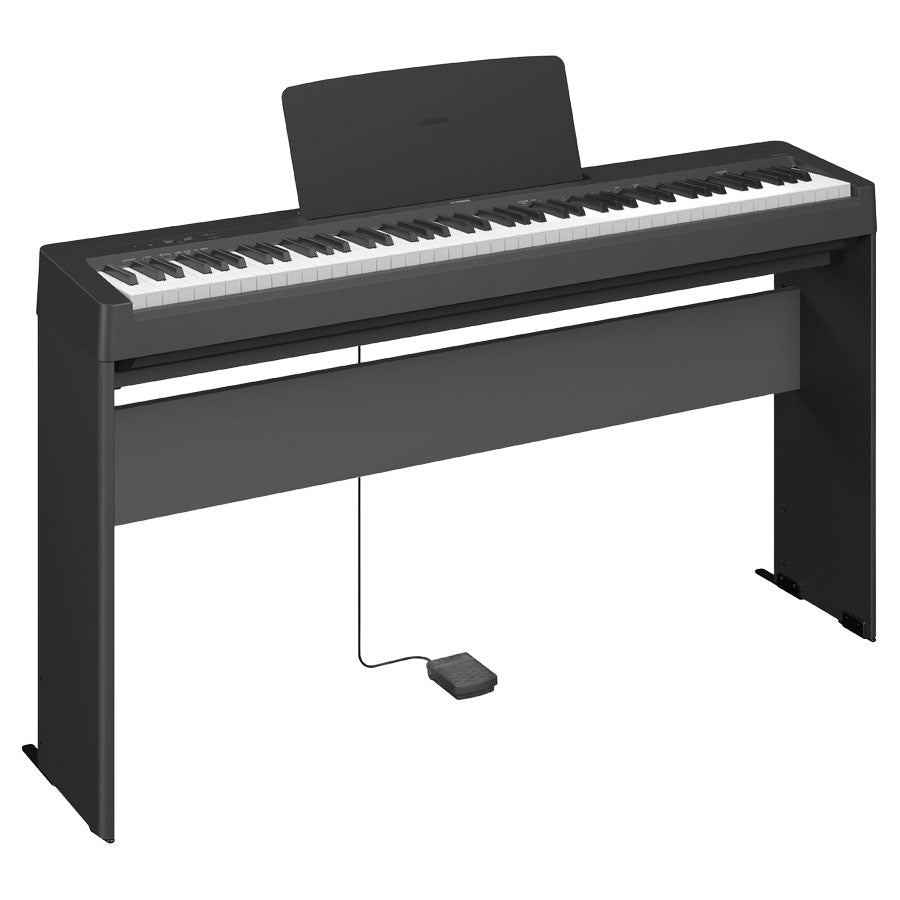 Yamaha P-145B 88-Keys Digital Piano With Stand L100B - Black