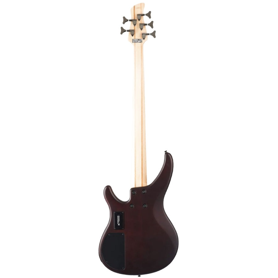 Yamaha TRBX505 TBN 5-String Electric Bass Guitar - Translucent Brown