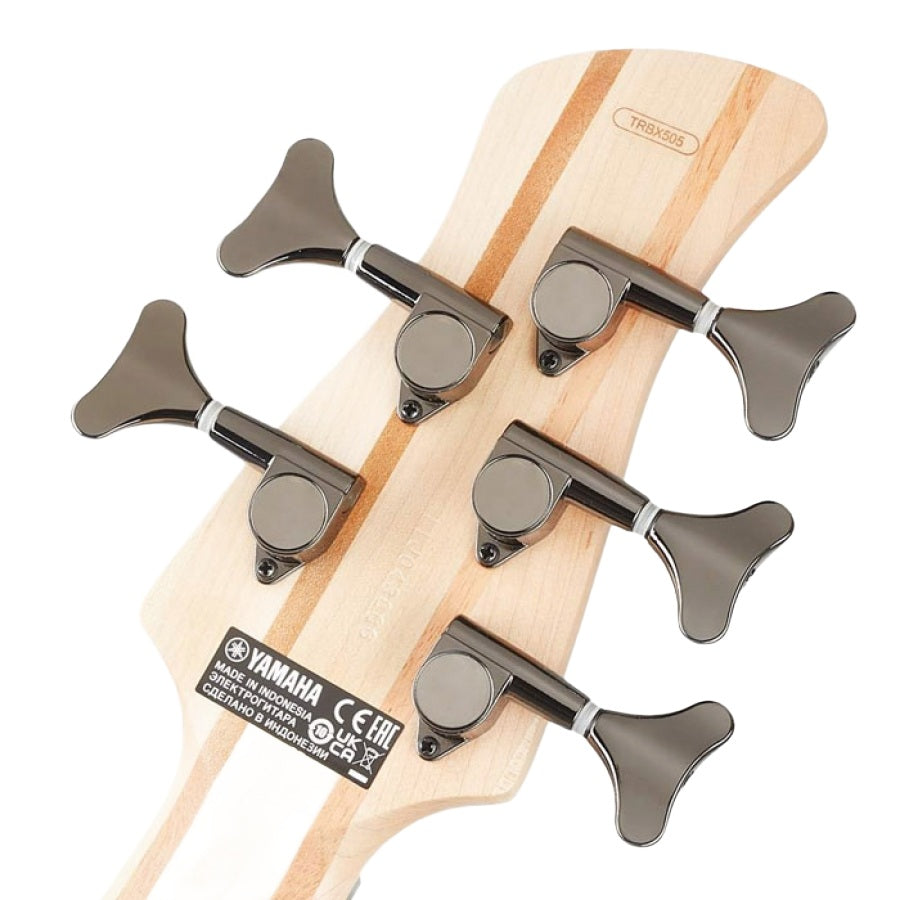 Yamaha TRBX505 TBN 5-String Electric Bass Guitar - Translucent Brown
