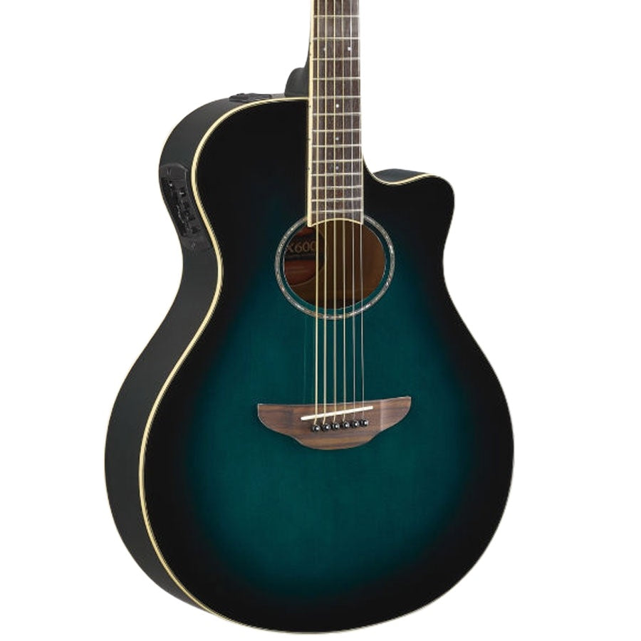 Yamaha APX600 Electro-Acoustic Guitar - Oriental Blue Burst