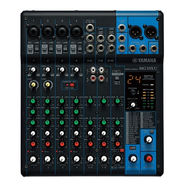 Yamaha MG10XU 10-Channel Mixer