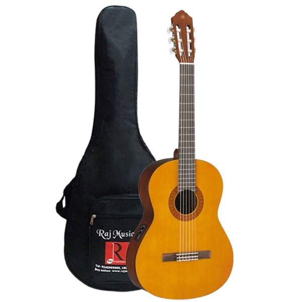 Yamaha CX40 Electro-Acoustic Classical Guitar With Bag - Natural