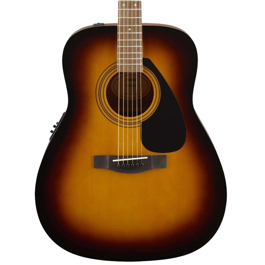 Yamaha FX280 Spruce Top Acoustic-Electric Guitar - Tobacco Brown Sunburst