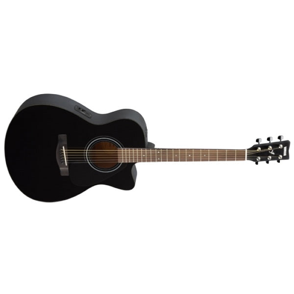 Yamaha FSX80C Concert Body Cutaway Acoustic-Electric Guitar - Black