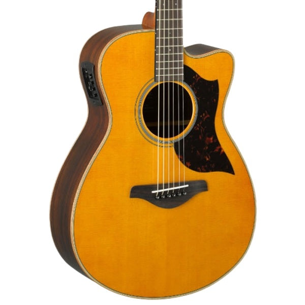 Yamaha AC1R Concert Cutaway Acoustic Guitar - Vintage Natural