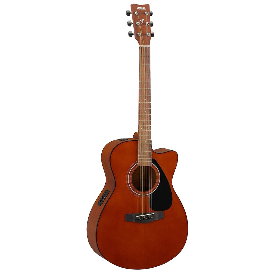 Yamaha FSX80C Concert Body Cutaway Acoustic-Electric Guitar - Wood Brown