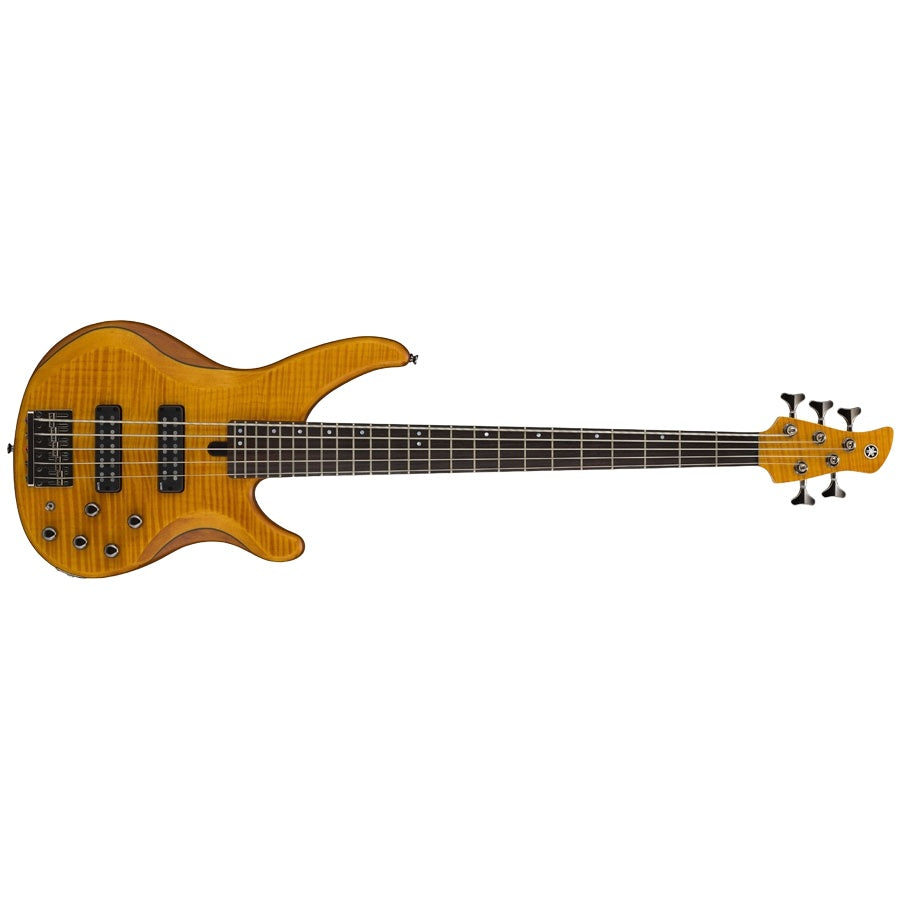 Yamaha TRBX605FM 600 Series 5-String Bass Guitar - Matte Amber