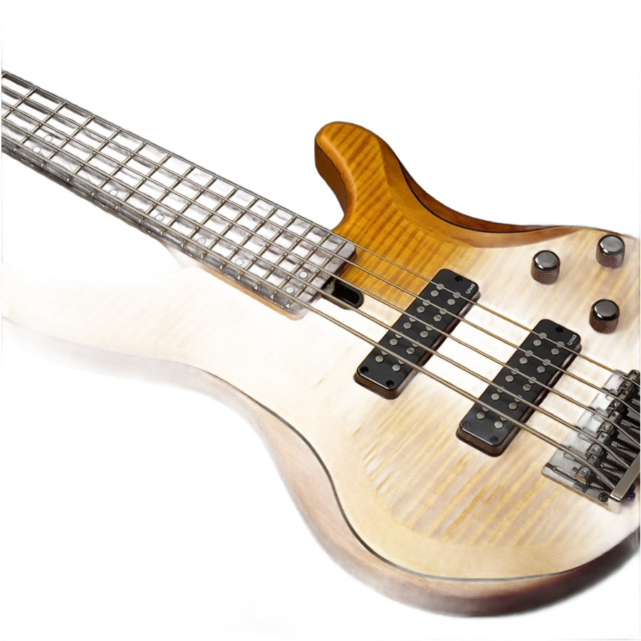 Yamaha TRBX605FM 600 Series 5-String Bass Guitar - Matte Amber