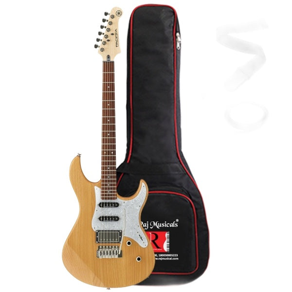 Yamaha Pacifica PAC612VIIX 6-String Electric Guitar With Gig Bag - Yellow Natural Satin