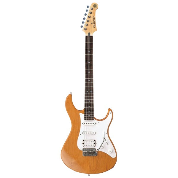 Yamaha Pacifica PAC112J Electric Guitar With Gig Bag - Yellow Natural Satin