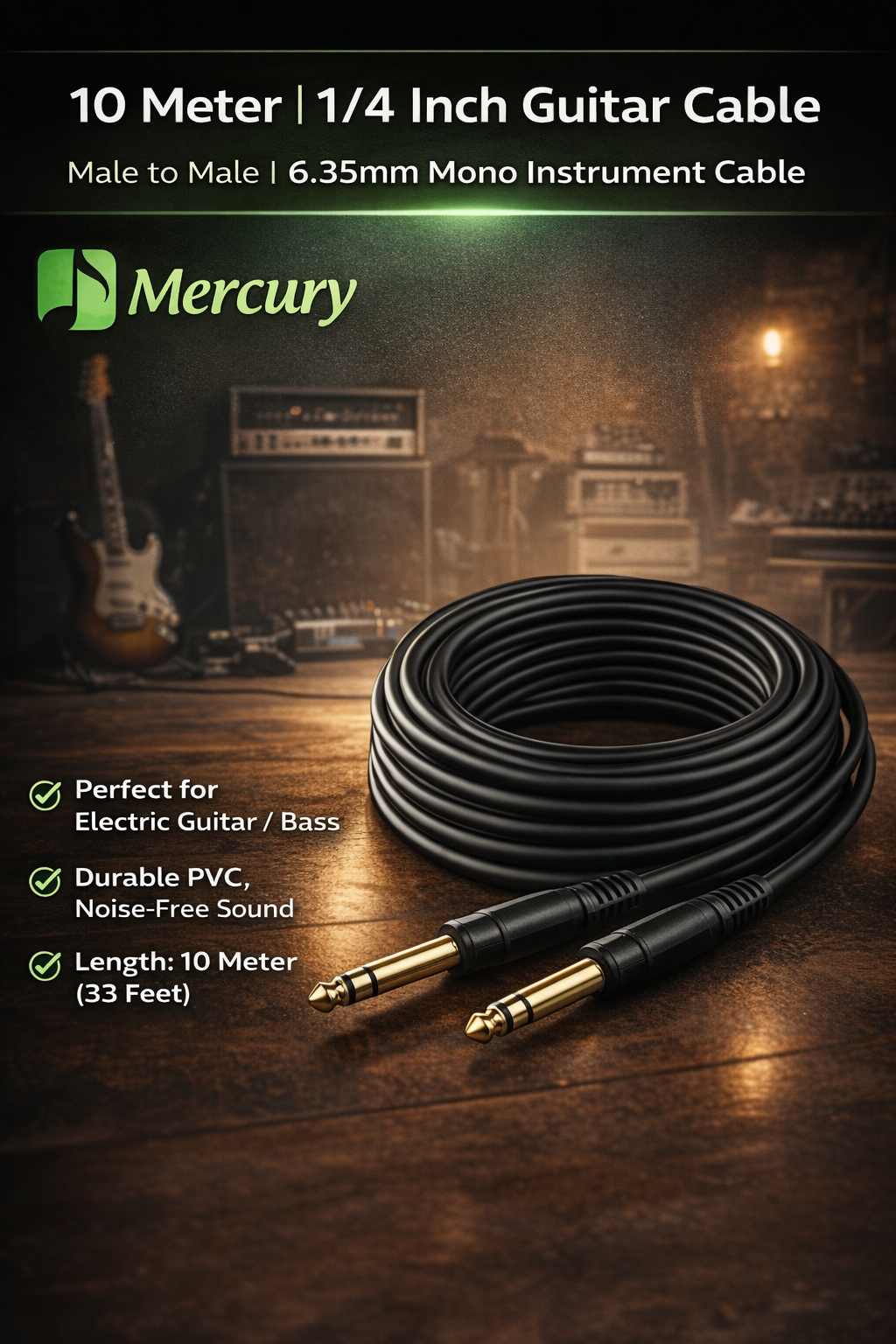 Mercury Instrument cable 33 feet