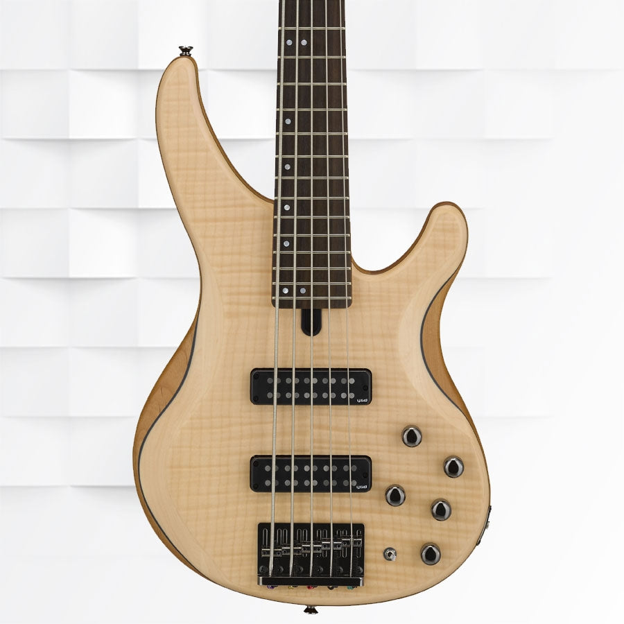 Yamaha TRBX605FM 600 Series 5-String Bass Guitar - Natural Satin