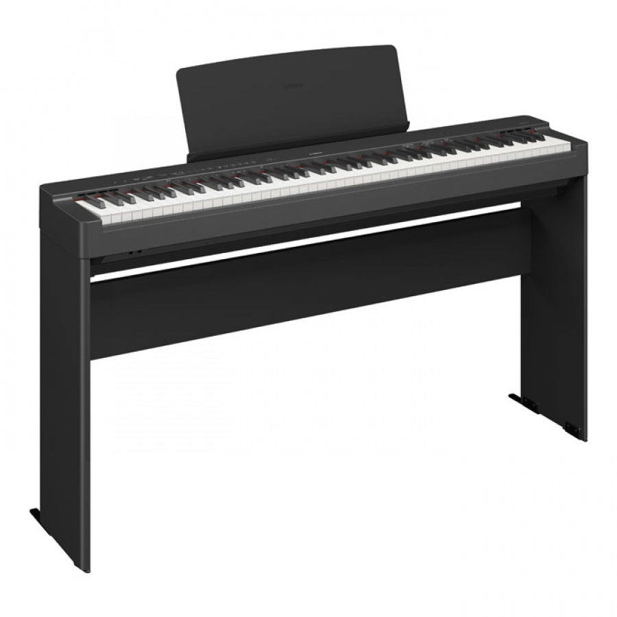 Yamaha P-225B 88-Key Weighted Action Digital Piano With Stand L200B - Black