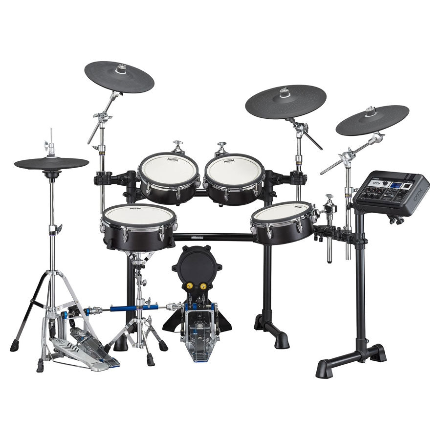 Yamaha DTX8K-X Electronic Drum Kit with TCS Heads - Black Forest