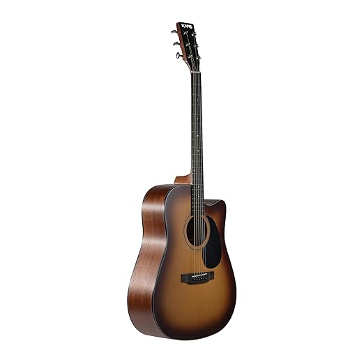 kaps K- 410C BS Acoustic Series 41 Inch Cutway Acoustic Guitar Spurce/Mahgony Guitar With Padded Bag