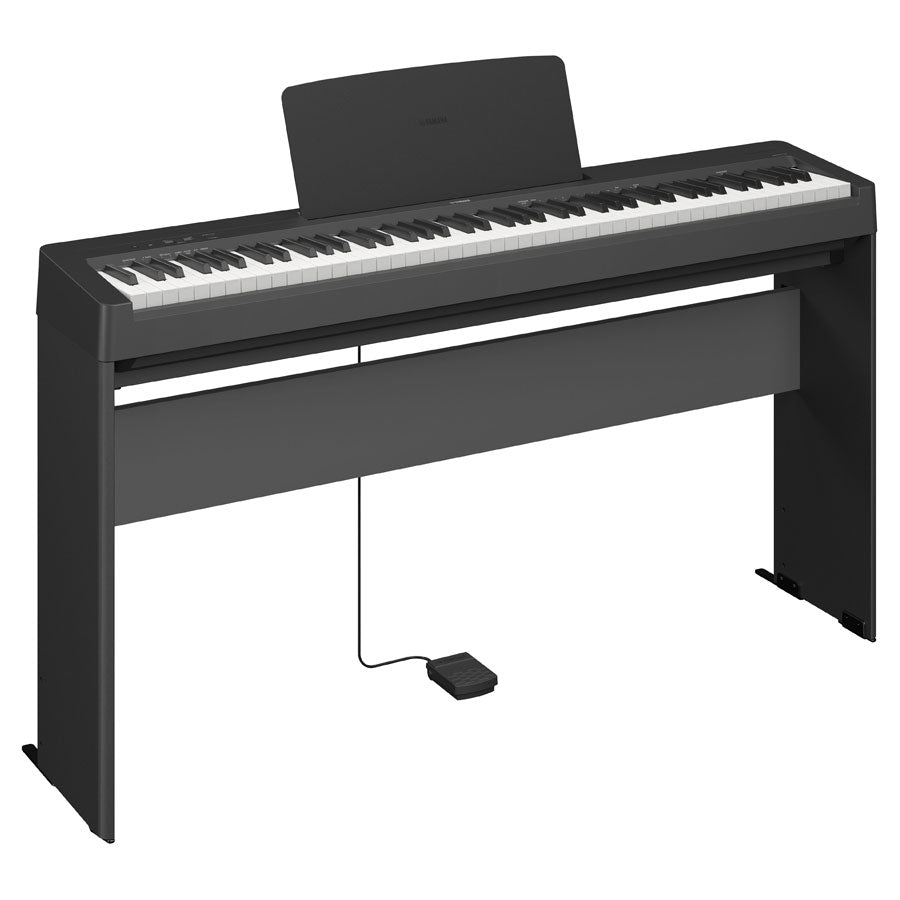 Yamaha P-145B 88-Keys Digital Piano With Stand L100B - Black