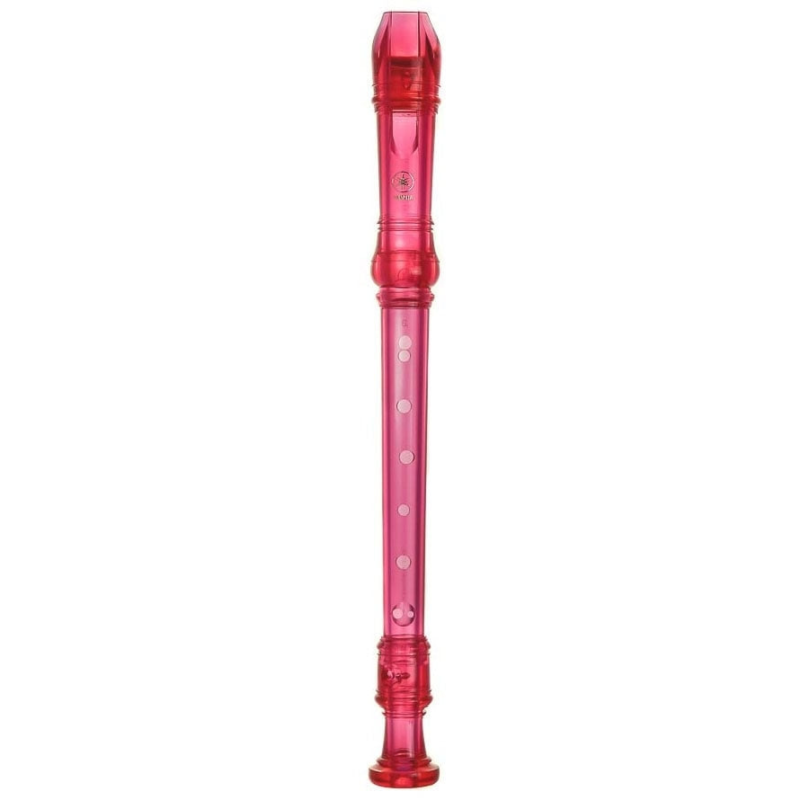 Yamaha YRS-20BP Soprano Descant Recorder (Baroque) -Translucent Pink