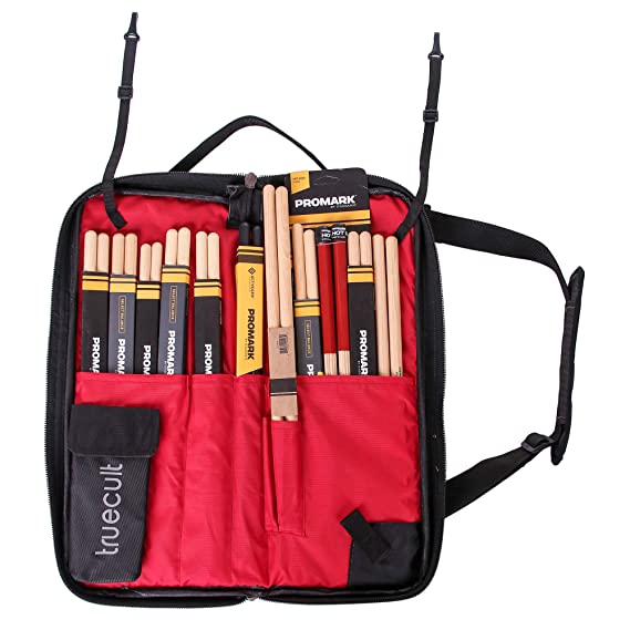 DRUMSTICKS BAG – FITS 5A, 5B, 7A, 2B STICKS, BRUSHES, AND ACCESSORIES.