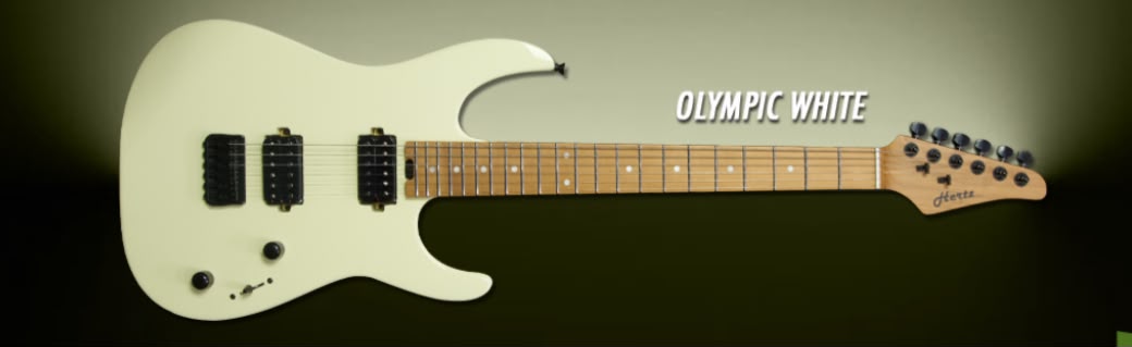 HERTZ HGR 606MKll Electric GUITAR OLYMPIC WHITE