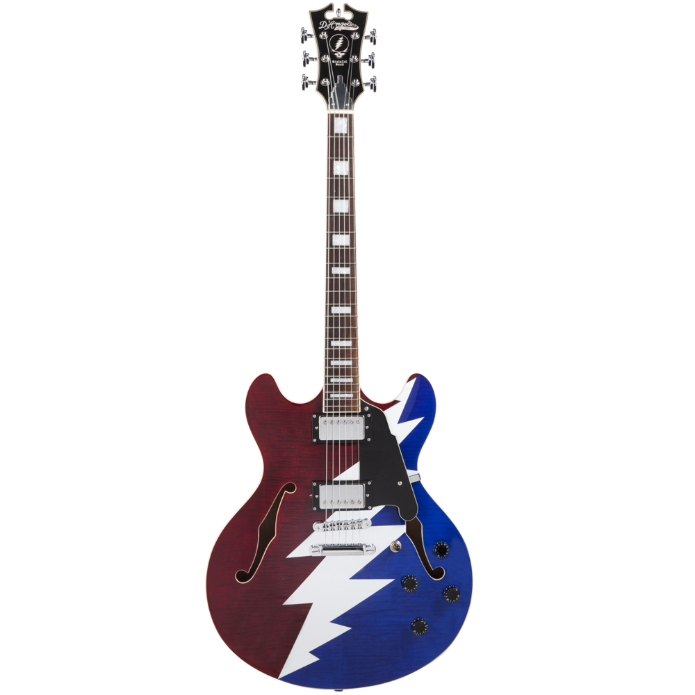 D'angelico Premier Grateful Dead DC DAPDCRWBCSCBGDSIG