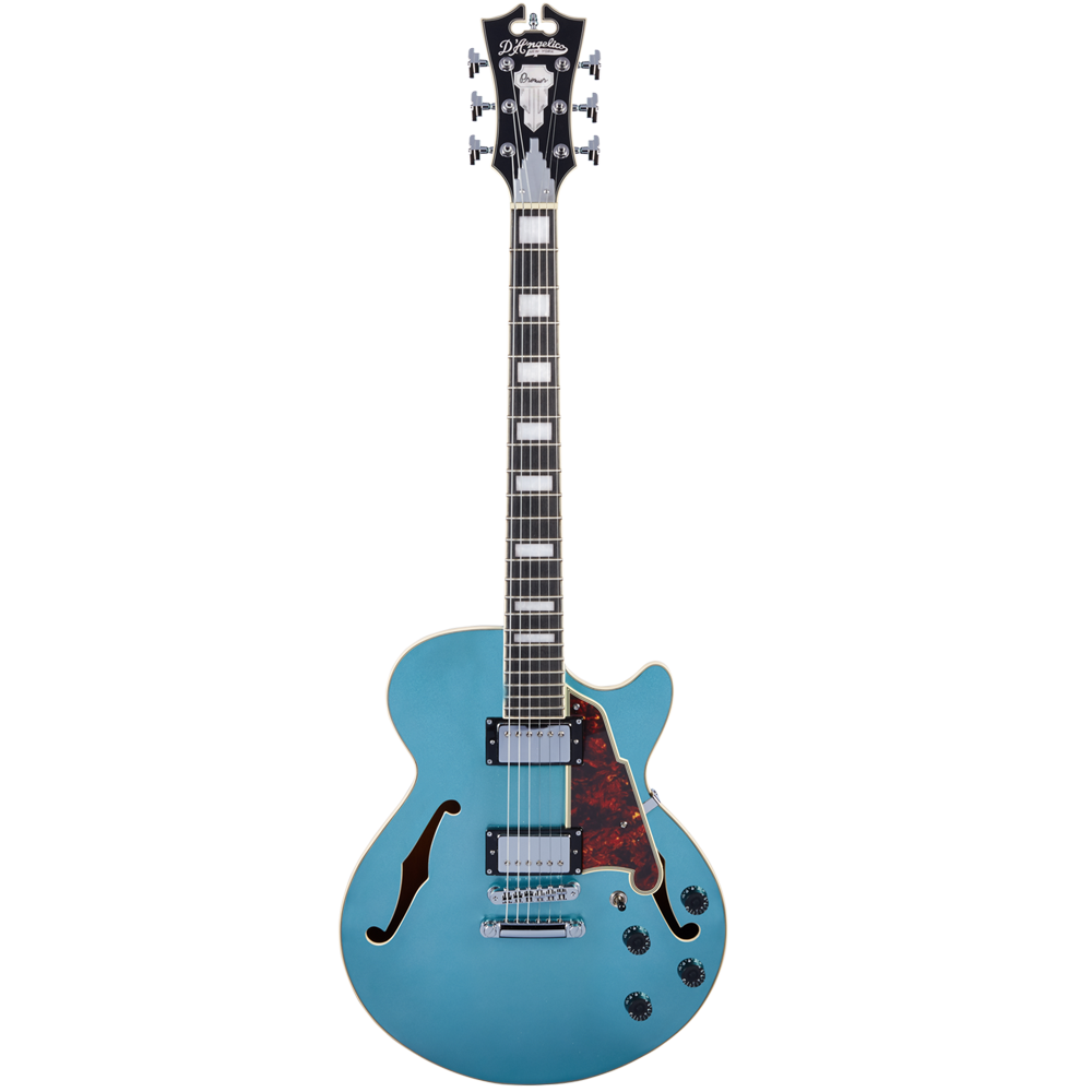 D'angelico Premier SS Tailpiece Stop Ocean Turquoise DAPSSOTCSCB