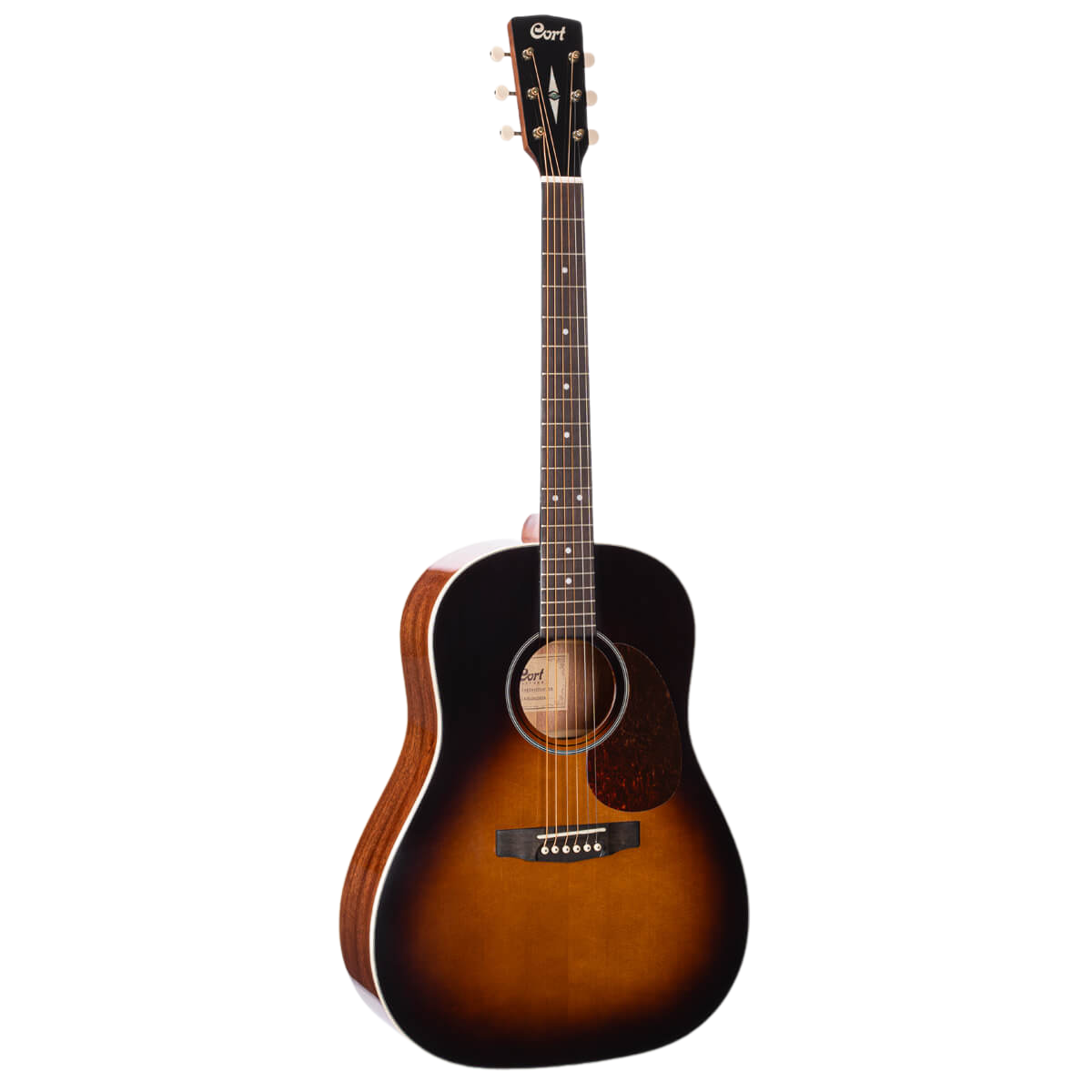 Cort EARTH100SSF-SB Acoustic Guitar Earth Series W/Electronics