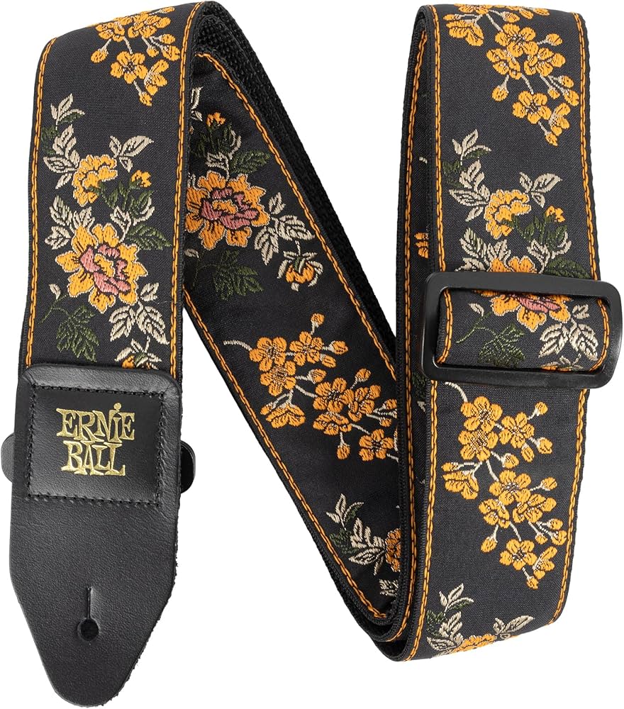 Ernie ball 5363 Ernie Ball 5363 Classic Jacquard Guitar Strap, Tangerine
