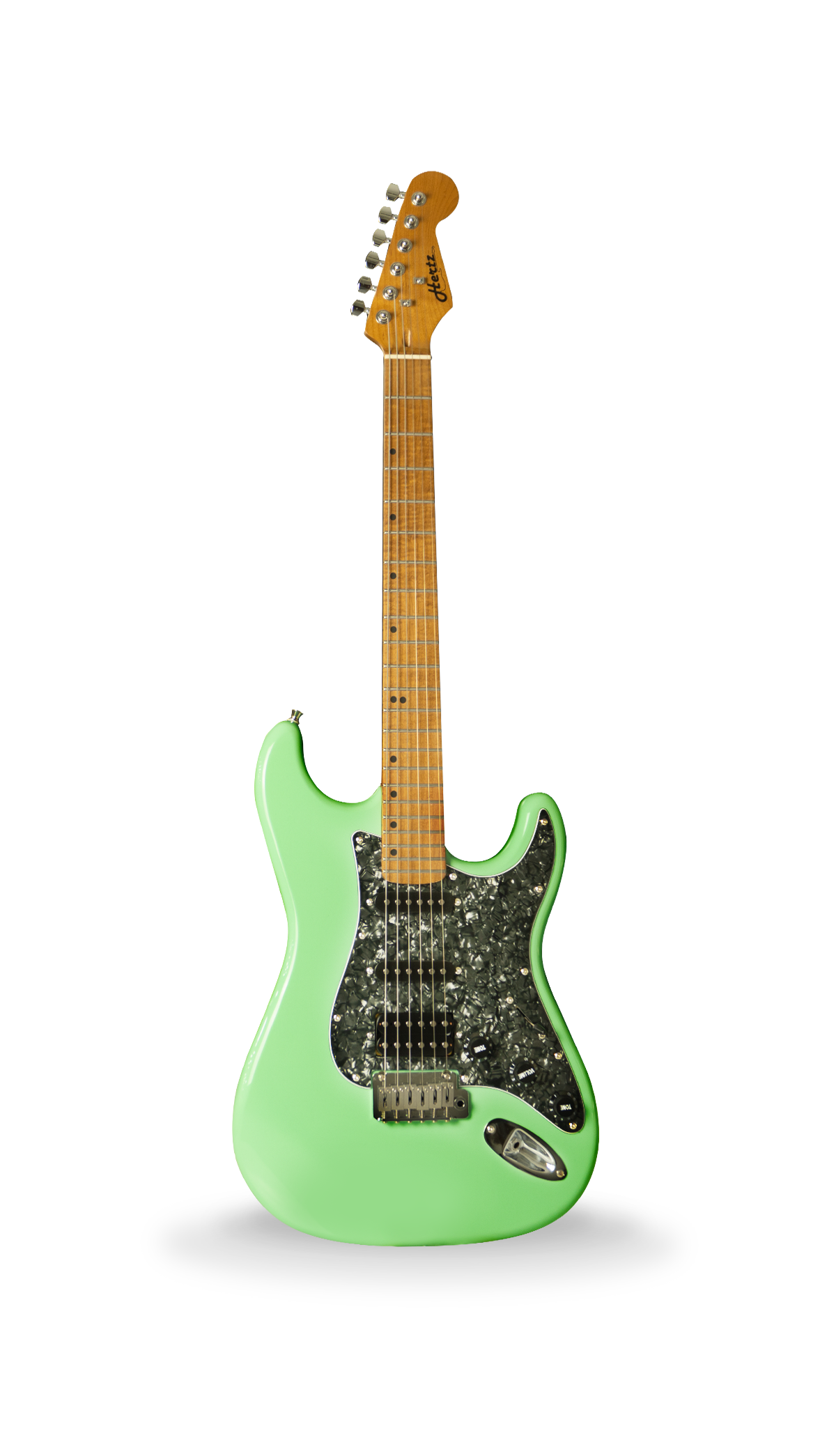 HERTZ HZ STMP X Electric Guitar SuperStrat HSS MINT GREEN