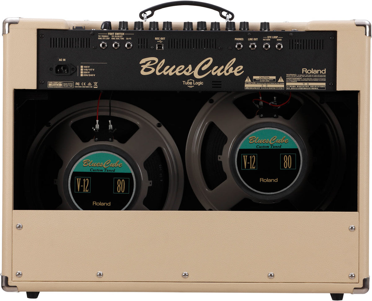 Roland Blues Cube Artist 212 2×12″ 85-watt Combo Amp – Blonde