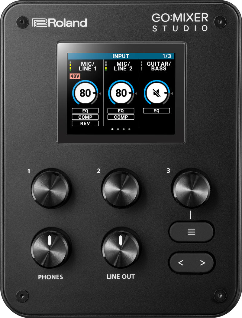 Roland GO Mixer Studio Audio Mixer Interface