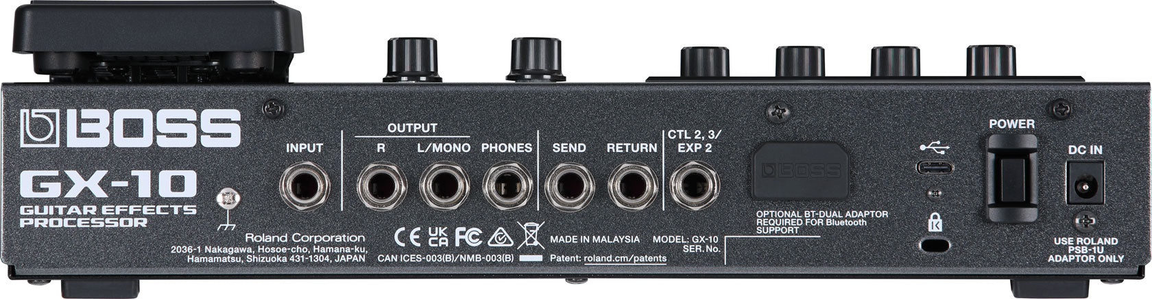 Boss GX-10 Guitar Multi Effects Processor