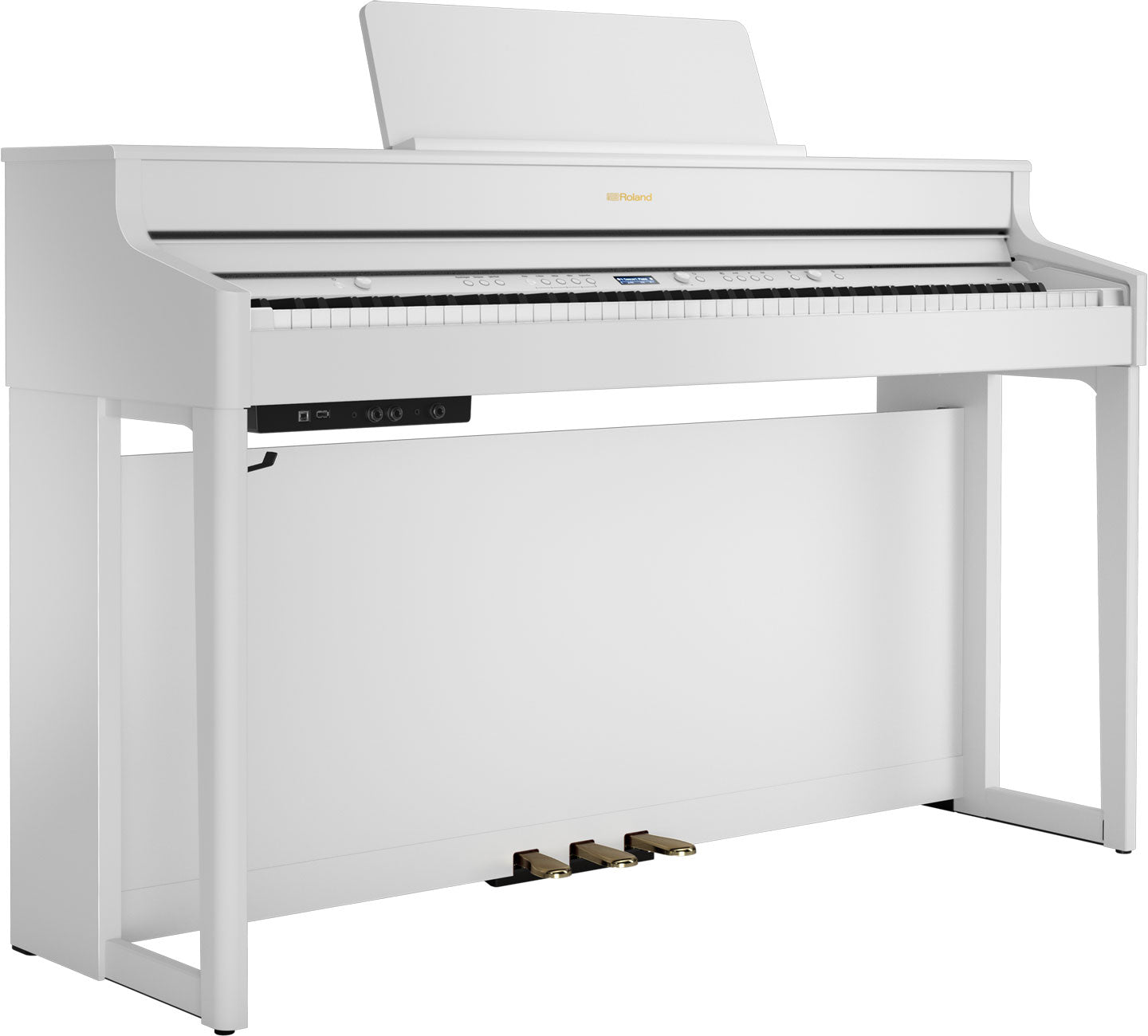 Roland Digital Piano HP-702 With Stand KSH 704 White