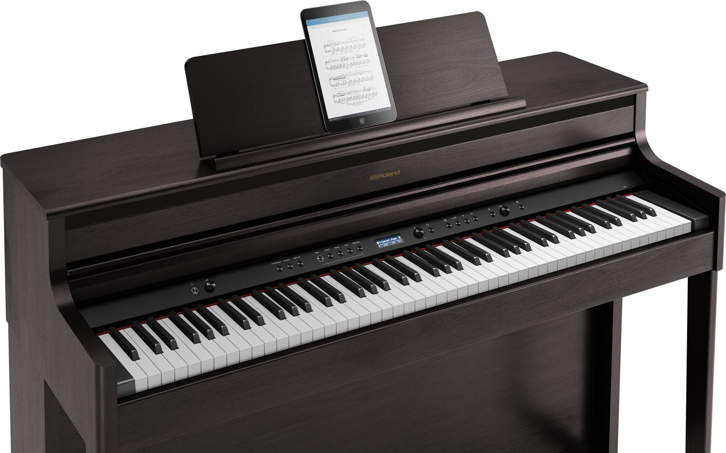 Roland HP704 Digital Piano with Stand KSH 704 Dark Rosewood