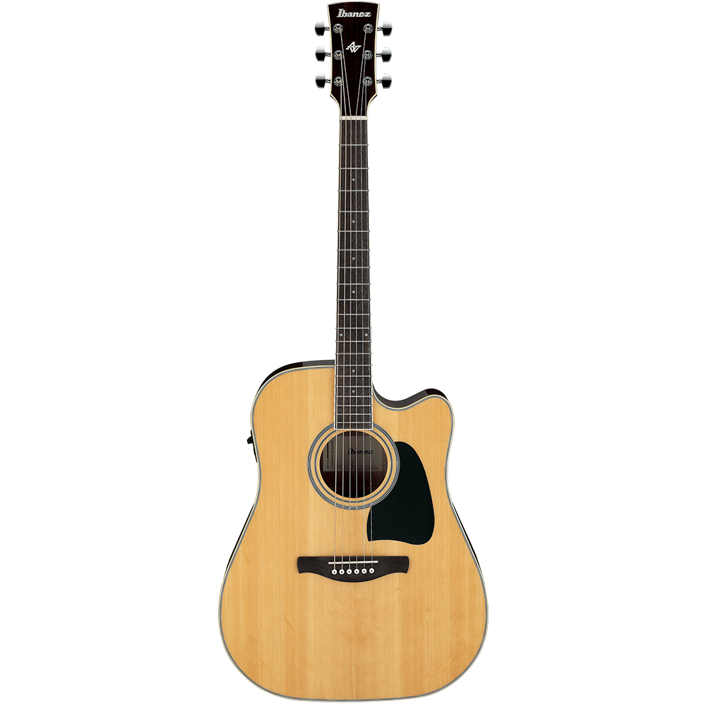 Ibanez ARTWOOD Series AW70ECE-NT Semi Acoustic Guitar W/Cutaway Electronics