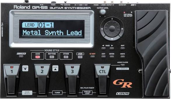 Roland GR-55 Guitar Synth - With GK-3 Pickup Black