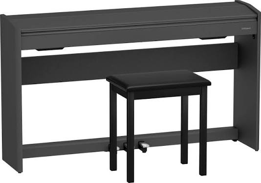 Roland F107-BK Digital Piano with Stand (Bench included)