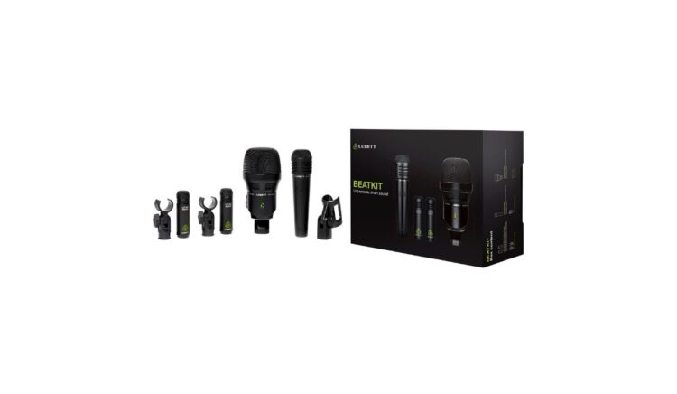 Lewitt Beatkit 4-Piece Drum Microphone Set