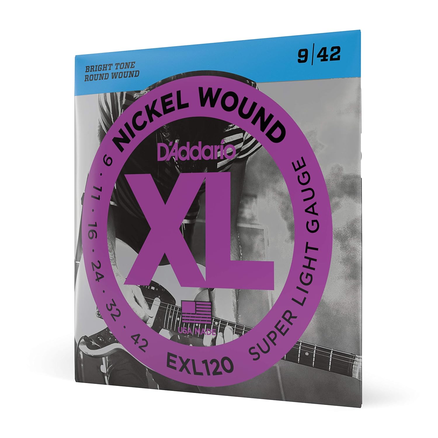 D'Addario EXL120 Nickel Wound Electric Guitar Strings