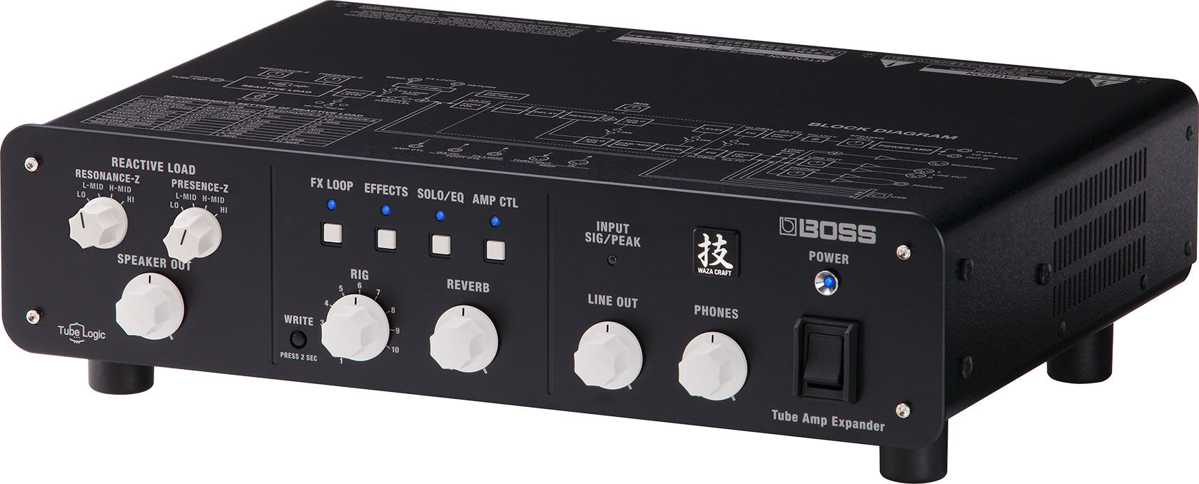Boss WAZA Tube Amp Expander Amplifier Attenuator