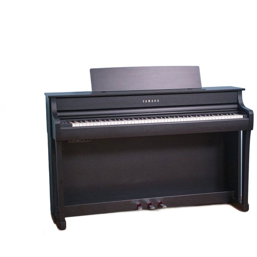 Yamaha CLP-845 Clavinova Digital Piano With Bench and Adaptor PA500C - White