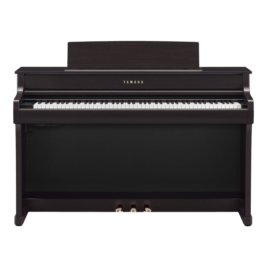 Yamaha CLP-845 Clavinova Digital Piano With Bench and Adaptor PA500C - Dark Rosewood