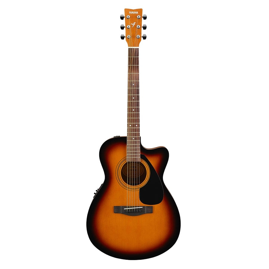 Yamaha FSX80C Concert Body Cutaway Acoustic-Electric Guitar - Tobacco Brown Sunburst