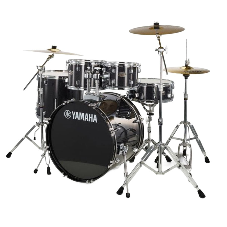 Yamaha RYDEEN RDP2F5 Acoustic Drum Set With Hardware - Black Glitter