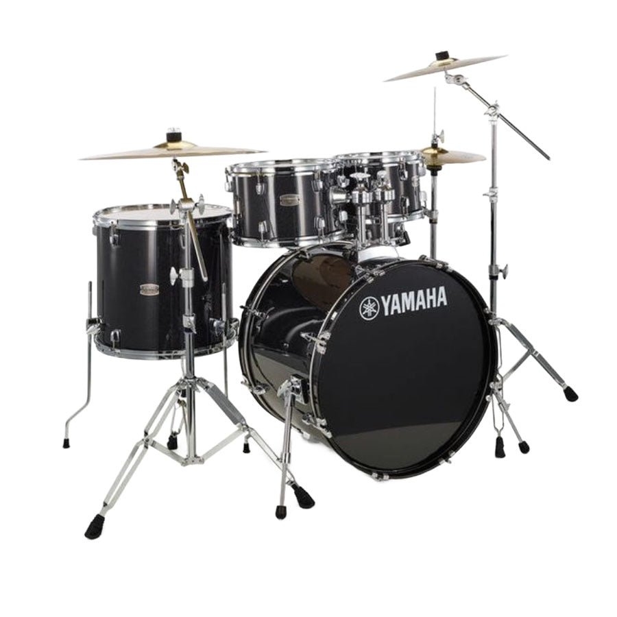 Yamaha RYDEEN RDP2F5 Acoustic Drum Set With Hardware - Black Glitter