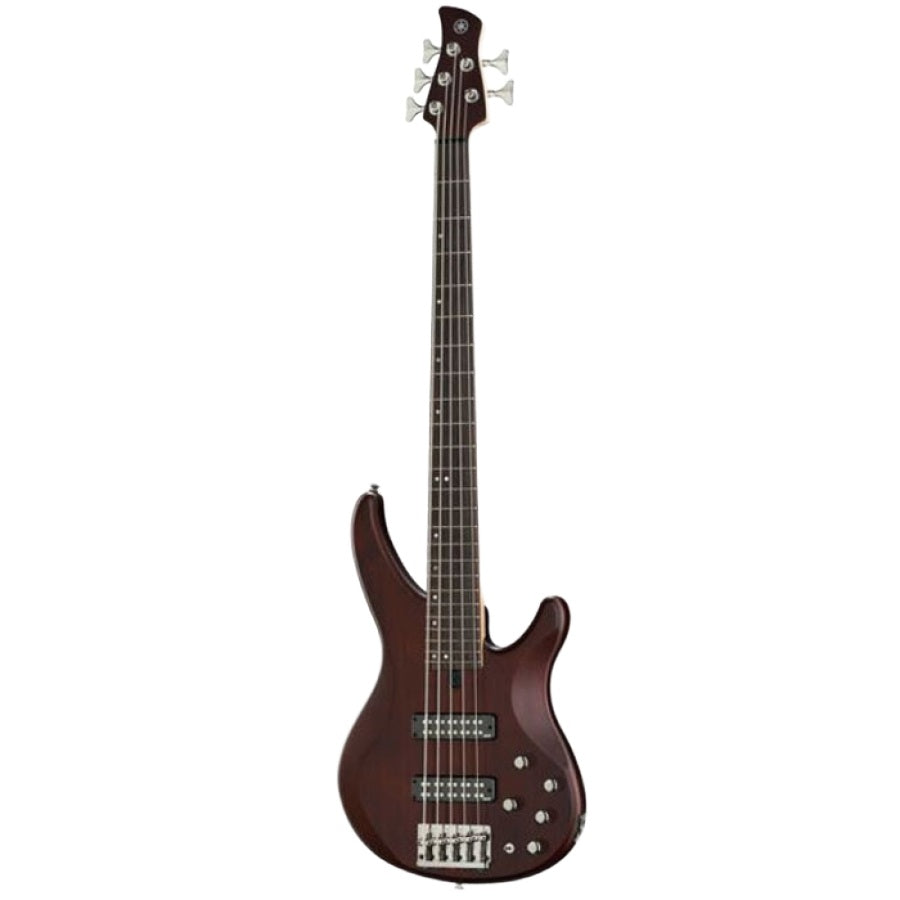 Yamaha TRBX505 TBN 5-String Electric Bass Guitar - Translucent Brown