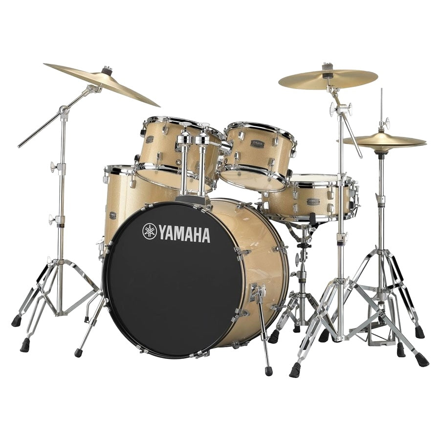 Yamaha RYDEEN RDP2F5 Acoustic Drum Set With Hardware - Champagne Glitter