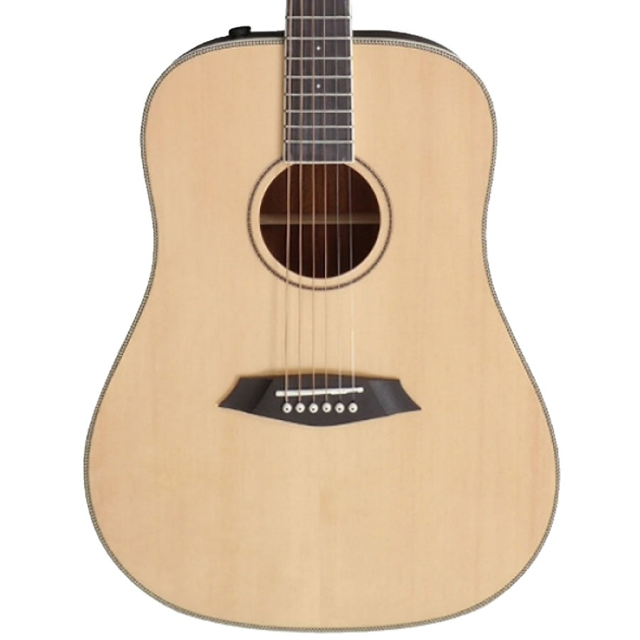 Yamaha FX280 Spruce Top Acoustic-Electric Guitar - Black