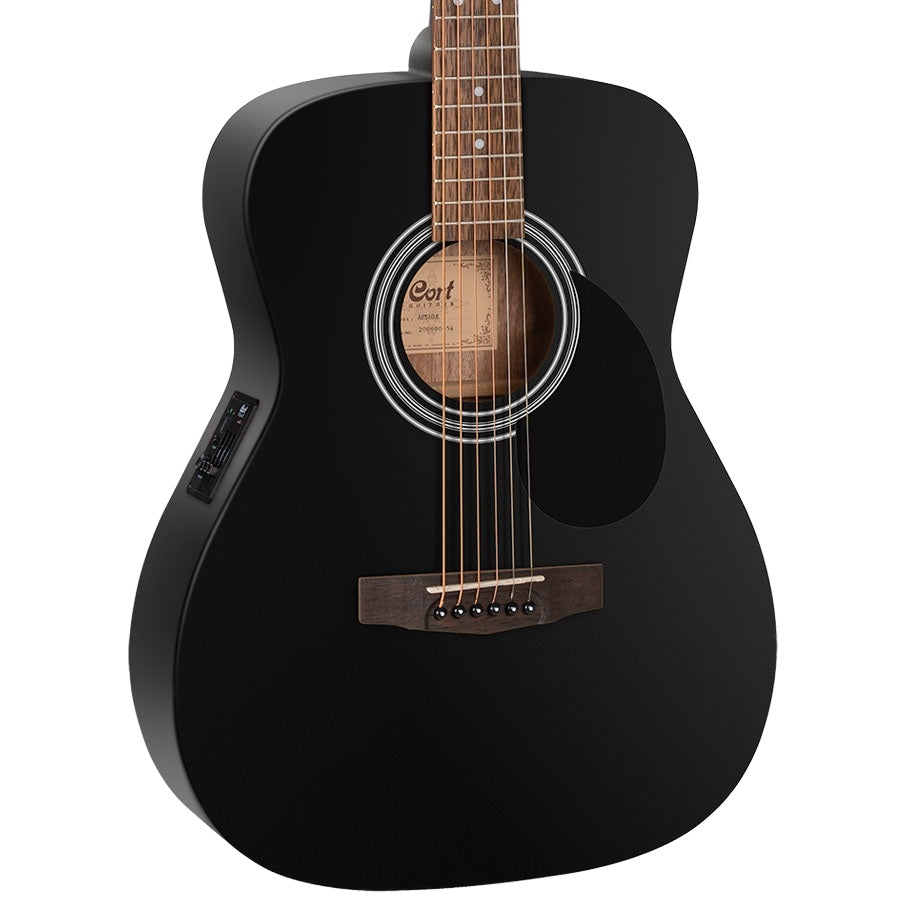 Yamaha FX280 Spruce Top Acoustic-Electric Guitar - Black